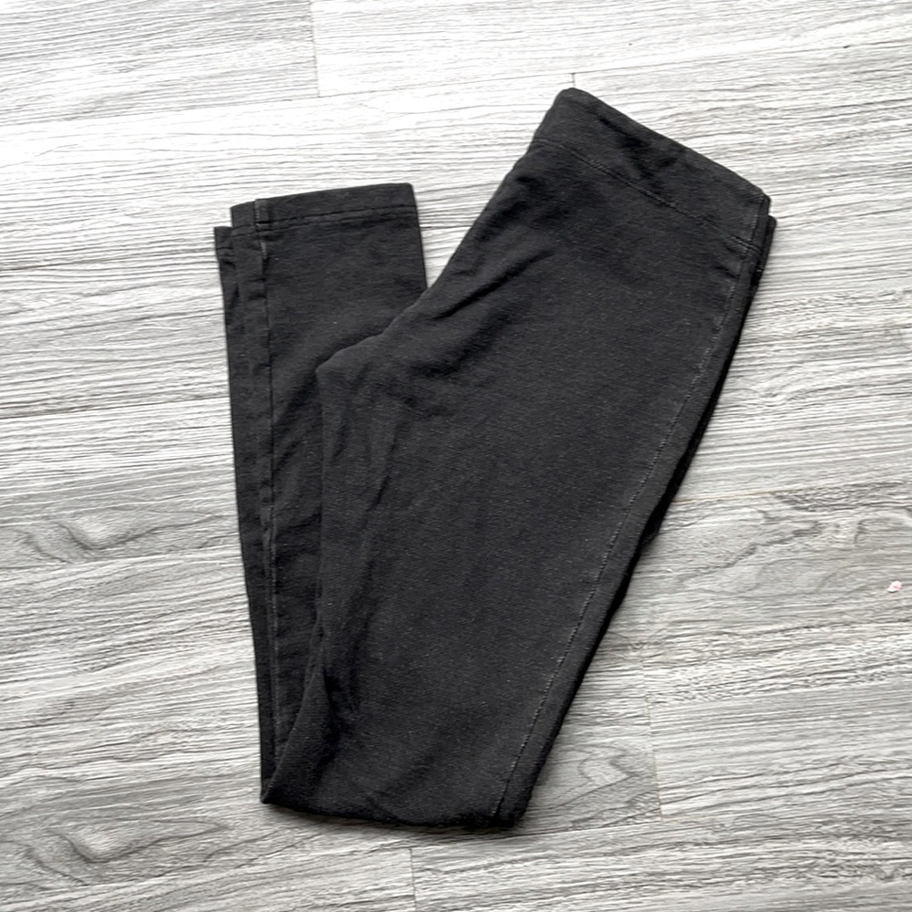 Alice + Olivia blk jeggings sz 4 EUC!!